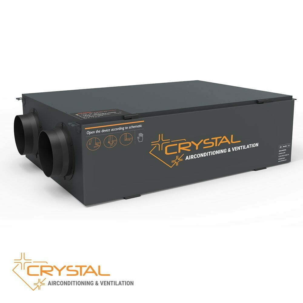Recuperator de caldura ventilatie Homefort Crystal ECO 2000